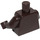 LEGO Dark Brown Torso with Arms and Hands (76382 / 88585)