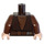 LEGO Mørk brun Overkropp med Skjorte, Undershirt og Belte for Anakin Skywalker (973 / 76382)