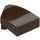 LEGO Dark Brown Wedge 1 x 2 Left (29120)