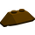 LEGO Dark Brown Wedge 2 x 4 Triple (47759)