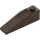 LEGO Dark Brown Wedge 2 x 4 Triple Right (43711)