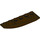 LEGO Dark Brown Wedge 2 x 6 Double Inverted Left (41765)