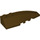 LEGO Dark Brown Wedge 2 x 6 Double Right (5711 / 41747)