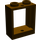 LEGO Marron foncé Fenêtre Cadre 1 x 2 x 2 (60592 / 79128)