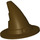LEGO Dark Brown Wizard Hat with Smooth Surface (6131)