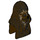 LEGO Dark Brown Wookiee Head with Face Fur (50365)