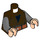 LEGO Dark Brown Zolm Torso (76382 / 88585)