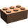 LEGO Donker Vleeskleurig Steen 2 x 3 (3002)