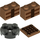 LEGO Donker vleeskleurig Minecraft Crafting Table