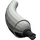 LEGO Dark Gray Animal Neck / Tail Link (40395)