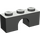 LEGO Donkergrijs Boog 1 x 3 (4490)