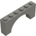 LEGO Dunkelgrau Bogen 1 x 6 x 2 Dickes Oberteil und verstärkte Unterseite (3307)