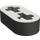 LEGO Dunkelgrau Strahl 2 x 0.5 mit Achse Löcher (41677 / 44862)