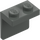 LEGO Dark Gray Bracket 1 x 2 with 2 x 2 (21712 / 44728)