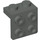 LEGO Dark Gray Bracket 1 x 2 with 2 x 2 (21712 / 44728)