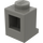 LEGO Grigio scuro Mattoncino 1 x 1 con Faro (4070 / 30069)