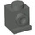 LEGO Dark Gray Brick 1 x 1 with Headlight (4070 / 30069)