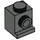 LEGO Gris foncé Brique 1 x 1 avec Phare et pas de fente (4070 / 30069)