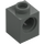 LEGO Dark Gray Brick 1 x 1 with Hole (6541)