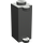 LEGO Dark Gray Brick 1 x 1 x 2 with Shutter Holder (3581)