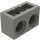 LEGO Dunkelgrau Backstein 1 x 2 mit 2 Löcher (32000)
