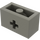LEGO Gris foncé Brique 1 x 2 avec Essieu Trou (ouverture &#039;+&#039; et tube inférieur) (31493 / 32064)