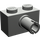 LEGO Gris foncé Brique 1 x 2 avec Épingle sans support de goujon inférieur (2458)