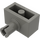 LEGO Dunkelgrau Backstein 1 x 2 mit Stift ohne Bodenstollenhalter (2458)