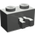 LEGO Gris foncé Brique 1 x 2 avec Verticale Agrafe (Écart dans le clip) (30237)