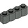 LEGO Mørkegrå Klods 1 x 4 Log (30137)