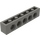 LEGO Donkergrijs Steen 1 x 6 met Gaten (3894)