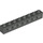 LEGO Dark Gray Brick 1 x 8 with Holes (3702)