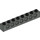 LEGO Dark Gray Brick 1 x 8 with Holes (3702)