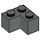 LEGO Dunkelgrau Backstein 2 x 2 Ecke (2357)