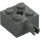 LEGO Dark Gray Brick 2 x 2 with Pin and Axlehole (6232 / 42929)