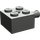 LEGO Gris foncé Brique 2 x 2 avec Épingle et Trou d&#039;essieu (6232 / 42929)
