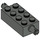 LEGO Dunkelgrau Backstein 2 x 4 mit Pins (6249 / 65155)