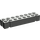 LEGO Dark Gray Brick 2 x 8 with Axleholes and 6 Notches (30520)
