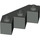 LEGO Donkergrijs Steen 3 x 3 Facet (2462)