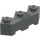 LEGO Donkergrijs Steen 3 x 3 Facet (2462)