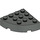 LEGO Gris foncé Brique 4 x 4 Rond Coin (2577)