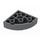 LEGO Dark Gray Brick 4 x 4 Round Corner (2577)