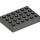 LEGO Dark Gray Brick 4 x 6 (2356 / 44042)