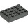 LEGO Donkergrijs Steen 4 x 6 (2356 / 44042)