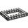 LEGO Dunkelgrau Backstein 6 x 8 mit Open Center 4 x 6 (1680 / 32532)