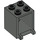 LEGO Dark Gray Container 2 x 2 x 2 with Recessed Studs (4345 / 30060)