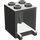 LEGO Donkergrijs Container 2 x 2 x 2 met verzonken noppen (4345 / 30060)