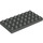 LEGO Dark Gray Duplo Plate 4 x 8 (4672 / 10199)