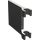 LEGO Dark Gray Flag 2 x 2 without Flared Edge (2335 / 11055)