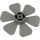 LEGO Dunkelgrau Blume/Propeller Ø61,84 (30078)